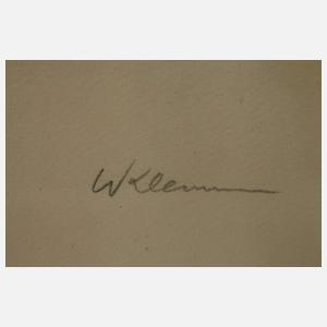 Prof. Walter Klemm, Steigender Hengst