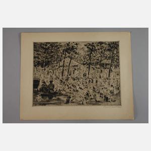 Paul Paeschke, "Spielplatz in Friedrichshain"