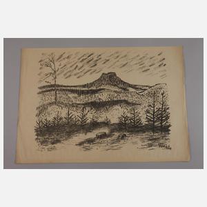 Prof. Albert Schaefer-Ast, Zwei Lithographien