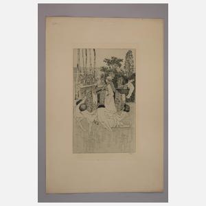 Heinrich Vogeler, "Minnetraum"