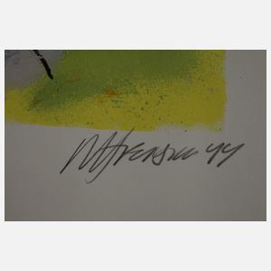 Prof. Christian Ludwig Attersee, Abstraktion