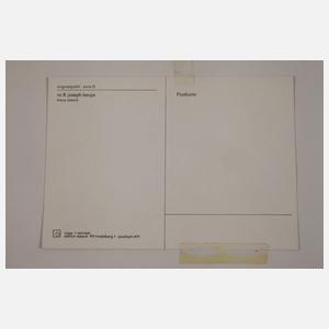 Joseph Beuys, "Klaus Staeck ist mein..."