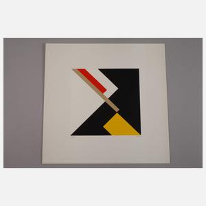 Walter Dexel, "Diagonalkonstruktion im Quadrat II"