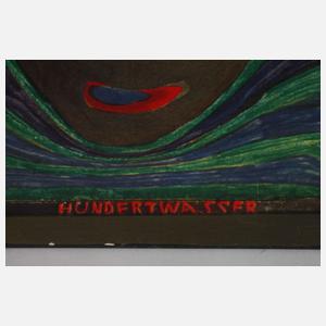 nach Friedensreich Hundertwasser, "Der große Weg"