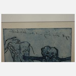 Horst Janssen, Figurative Komposition