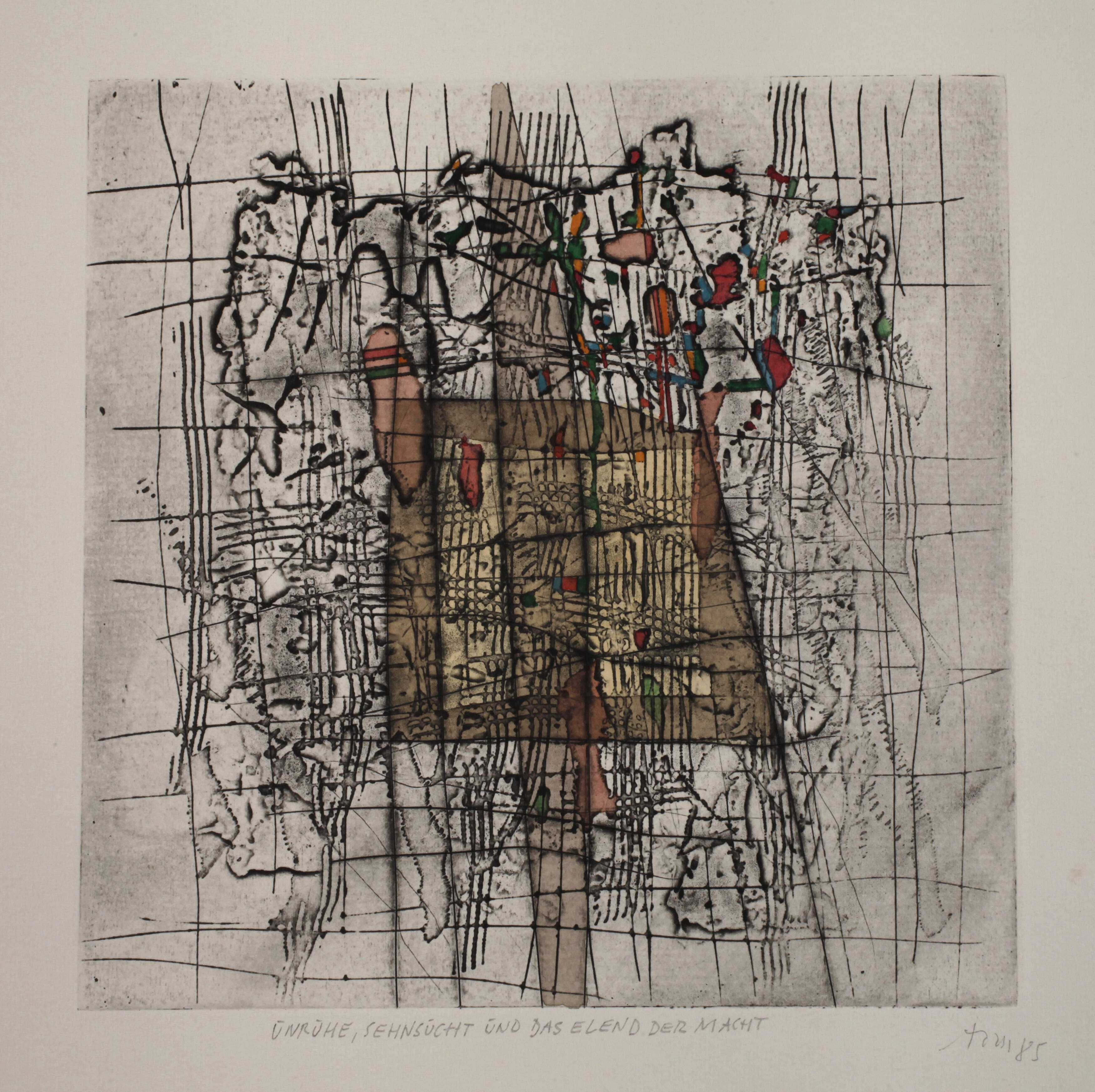 Alfred Traugott Mörstedt, Abstrakte Komposition