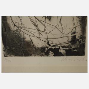 Prof. Emil Schumacher, Abstrakte Komposition