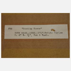 Dirk Maas, attr., Hirschhatz