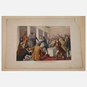 Adalbert von Roessler, Historische Szene