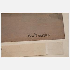 Adalbert von Roessler, Besprechung hoher Militärs