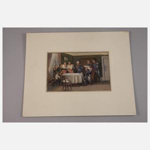 Adalbert von Roessler, Besprechung hoher Militärs