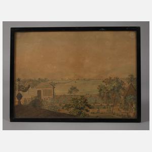 Carl von Vierordt, attr., Bei Schwetzingen