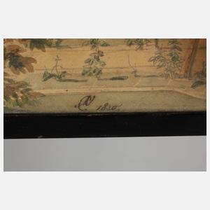 Carl von Vierordt, attr., Bei Schwetzingen