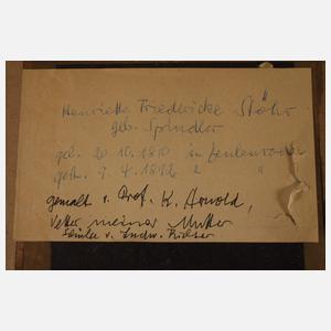 Bildnisse Ehepaar Stöhr