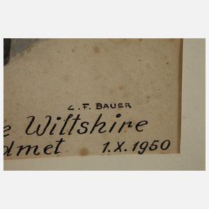 Carl Franz Bauer, Zwei Jockey im Gespräch