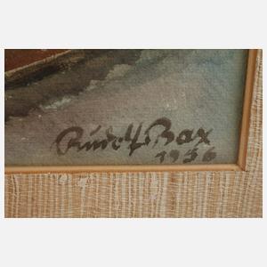 Rudolf Bax, Am Schloss