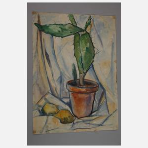 Julius Bissier, attr., Blumenstillleben