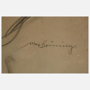 Max Brüning, Liegender Damenakt