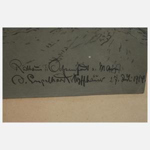 Otto Engelhardt-Kyffhäuser, Rathaus von Ochsenfurt