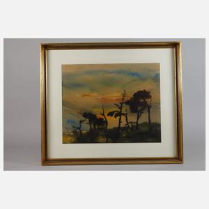 Günter Fink, attr., Abendstimmung an der Ostsee