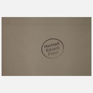 Edvard Frank, Sitzender Jünglingsakt