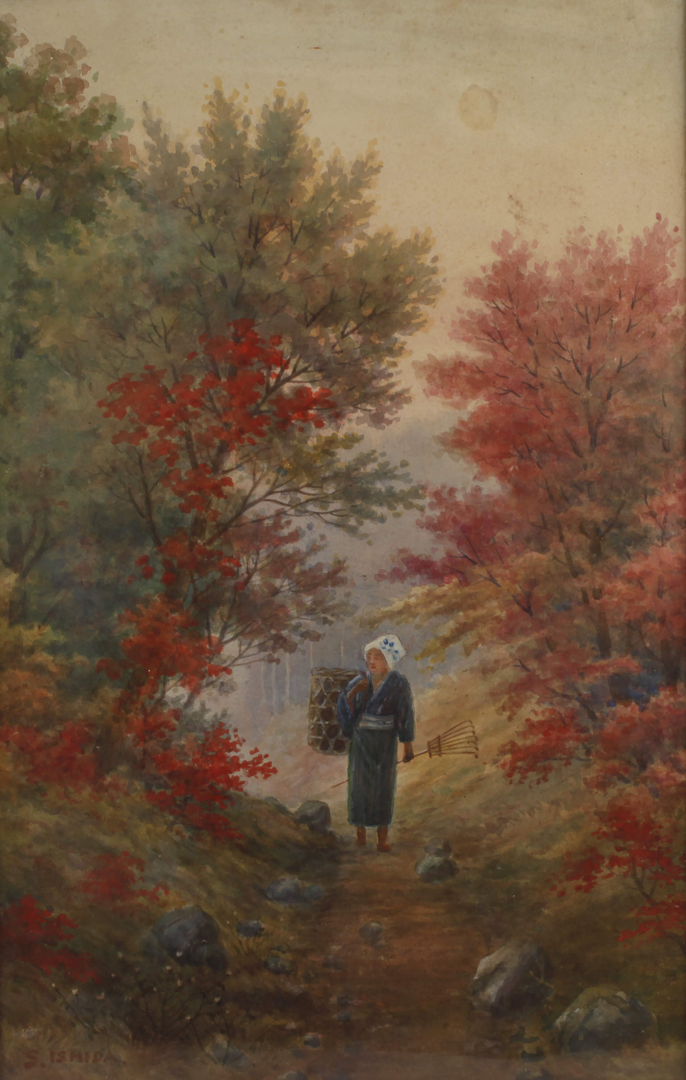 Shigesaburo Ishida, Japanerin auf dem Heimweg