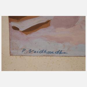 Prof. Paul Neidhardt, attr., Winter in Russland