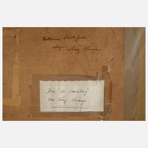 Augustin Nemejc, Bäuerin bei der Arbeit