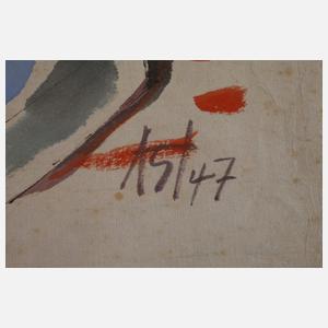 Prof. Albert Schaefer-Ast, Stillleben mit Madonna