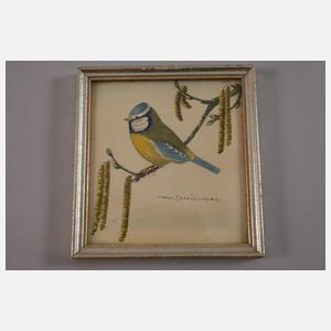 nach Karl Schicktanz, Drei Vogelportraits