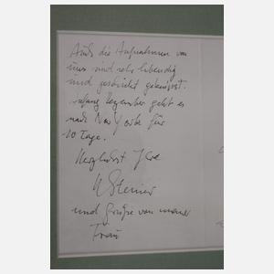 Heinrich Steiner, Stillleben mit Blumenvase