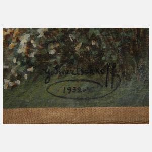 Georges de Swertschkoff, "Wolfsjagd"