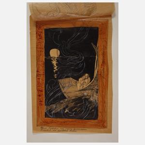 Alice Wanke, attr., Serie Jugendstilillustrationen