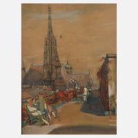 Eduard Zetsche, Sommer in Wien111