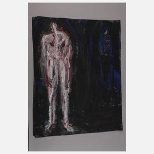 Arno Backhaus, Figur im dunklen Raum