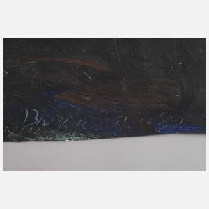 Arno Backhaus, Figur im dunklen Raum