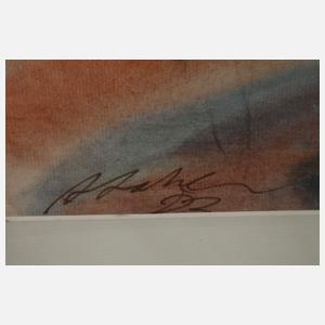 Alfred Kohler, Abendlandschaft