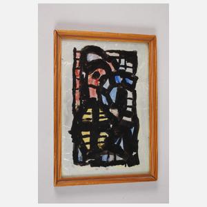 Alexander Wolfgang, attr., Abstrakte Komposition