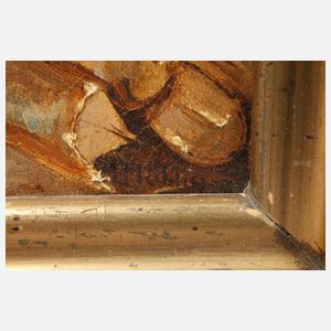 Meno Mühlig, Bauer und spielende Katzen