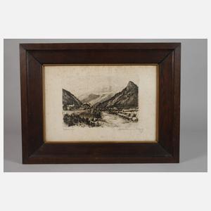 Prof. Otto Ackermann-Pasegg, "Oberammergau"