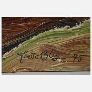 Fredo Bley, Frühlingshafte Vogtlandlandschaft