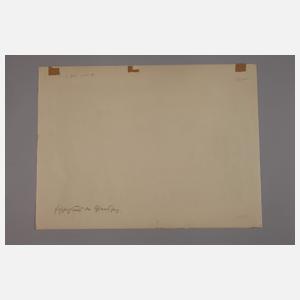 Johannes Dinter, "Fischerhaus in Ahrenshoop"