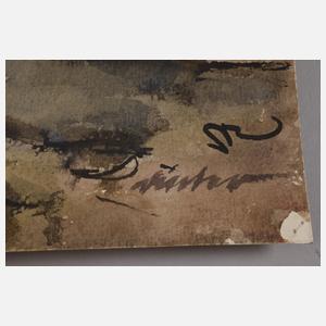 Johannes Dinter, Zwei Landschaftsdarstellungen