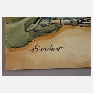 Johannes Dinter, Zwei Landschaftsdarstellungen