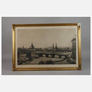 Prof. Georg Erler, Ansicht von Dresden