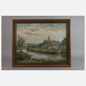 Emil Fröhlich, Burg Schönburg bei Naumburg