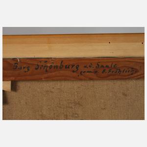 Emil Fröhlich, Burg Schönburg bei Naumburg