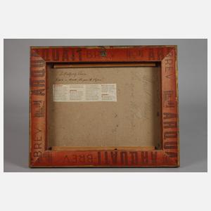 nach Claude Manet, "La gare Saint-Lazare"