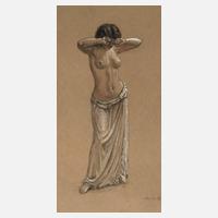 Walther Gasch, Stehender weiblicher Halbakt111