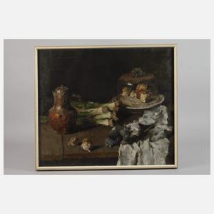 Ludwig Muhrmann, Stillleben mit Lauch